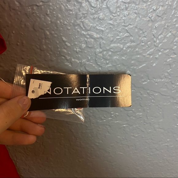 VINTAGE NOTATIONS BUTTON UP W| SHIRT SHOULDER PADS - Picture 6 of 8